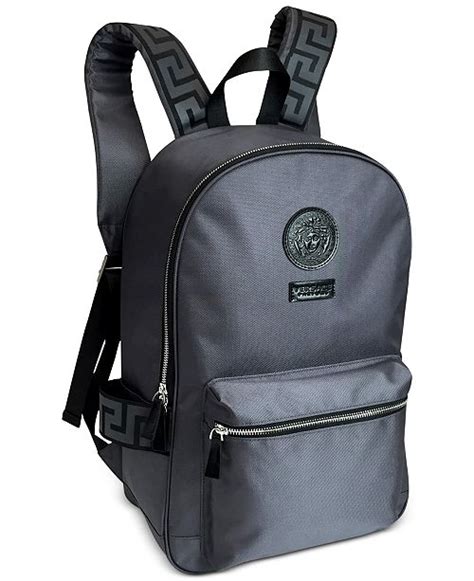 versace parfums backpack blue|versace perfume with free backpack.